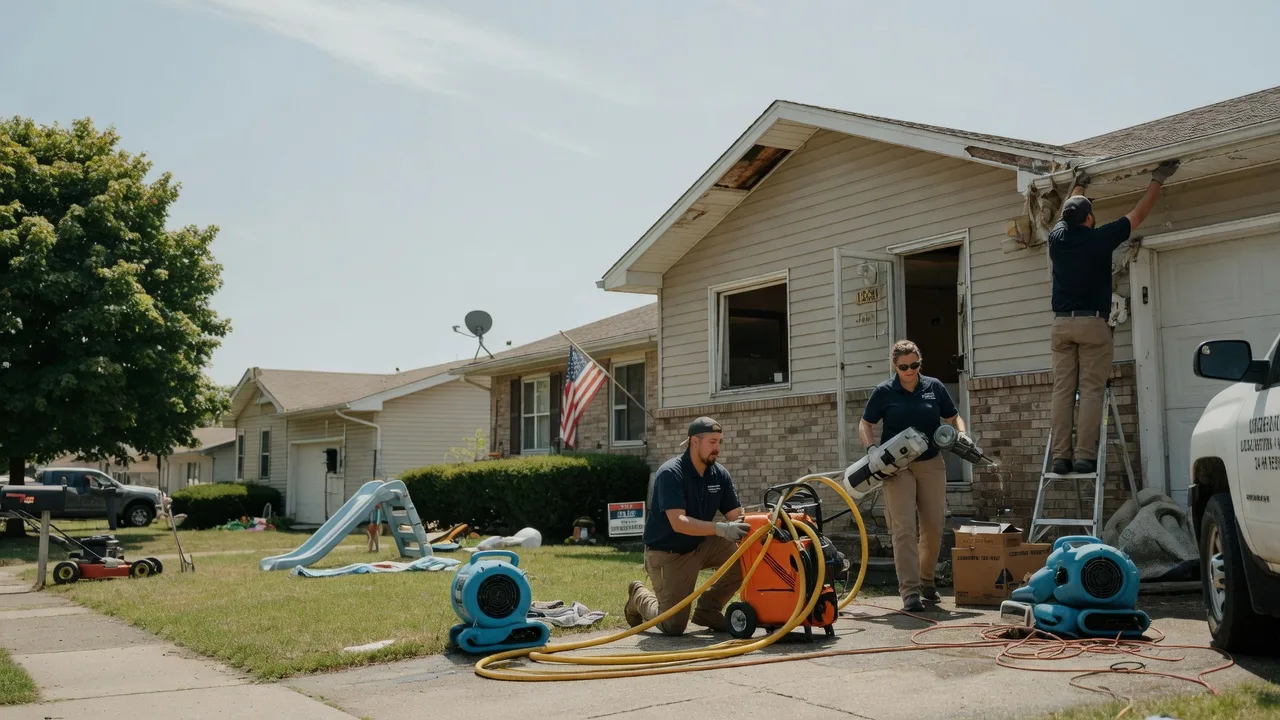 Water Damage Restoration in Dekalb, IL near me